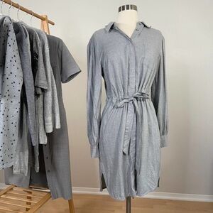 Target Soft Long Sleeve Shirt Dress